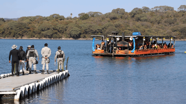 Se realiza la Peregrinación itinerante por los Diques