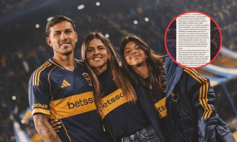 Te bancaste odio: La carta de amor de la esposa de Leandro Paredes que hizo llorar a todos