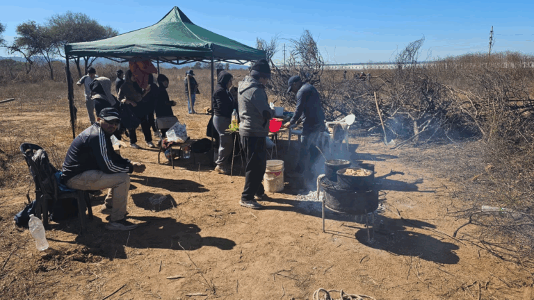 Desalojo en tierras cercanas al Parque Industrial de Perico: «Nosotros solo resistimos»