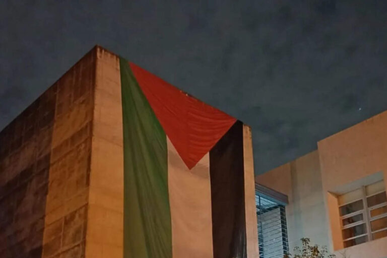 Zurdos bandalizaron la UNC en Córdoba para defender a terroristas de Hamas