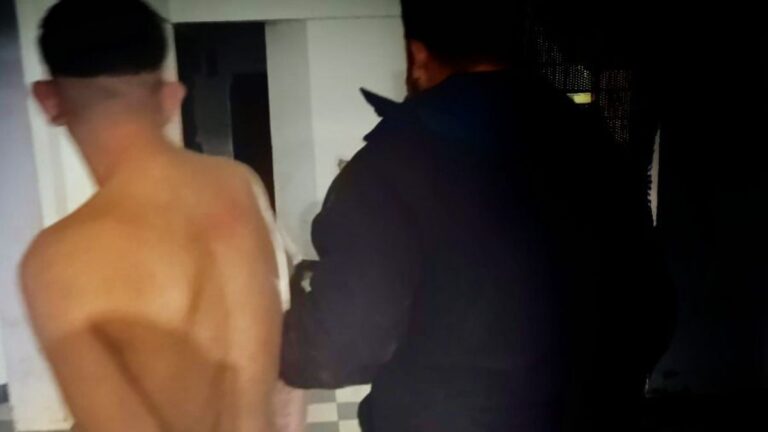 Peligroso delincuente con pedido de captura fue atrapado en pleno centro