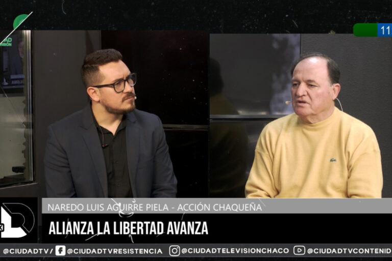 Creo que la polarización será entre LLA y el kirchnerismo, afirmóAguirre Piela de Acción Chaqueña