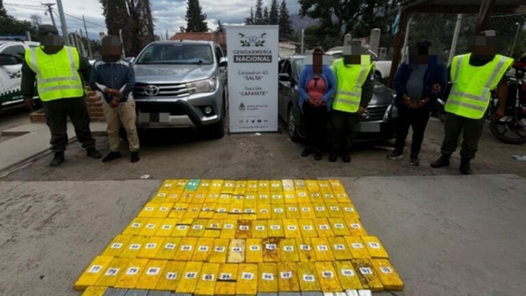 Tres jujeños fueron condenados en Salta por el tráfico de 105 kilos de cocaína
