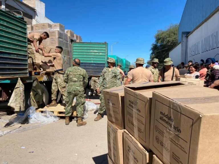 Interfluvio Chaqueño Nº 128: segunda jornada de entrega de mercadería en El Impenetrable