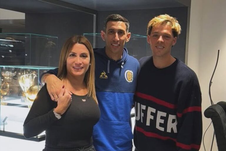 El video del encuentro entre Santi Maratea y Ángel Di María en Rosario: qué le regaló