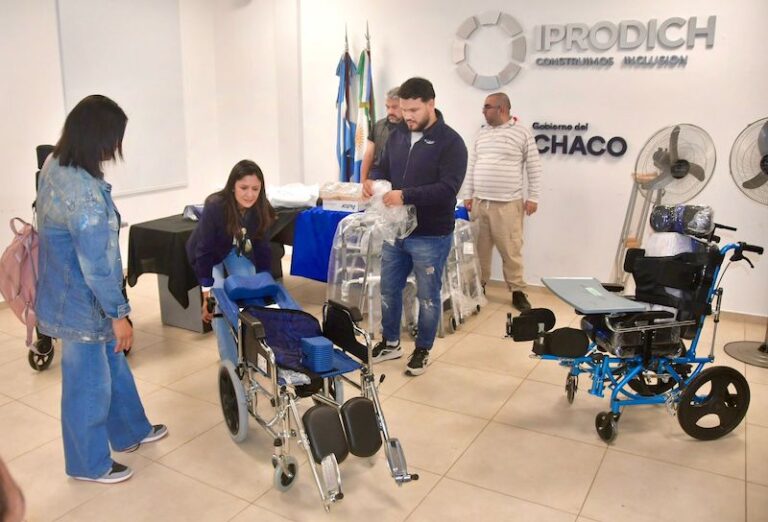 IPRODICH entregó más ayudas técnicas en el Gran Resistencia