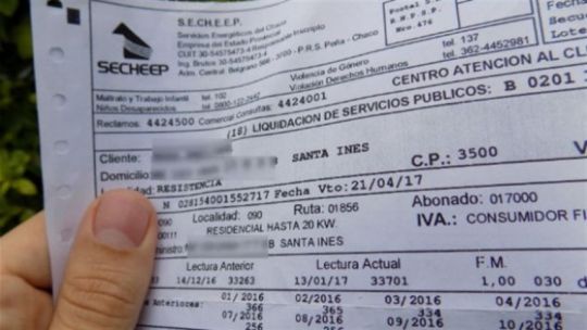 Secheep aplicará un aumento del 2,7% en las facturas de luz por subas nacionales en la energía mayorista