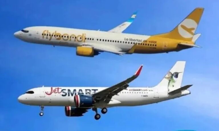 JetSmart y Flybondi suman vuelos a Perú, Ecuador y Colombia
