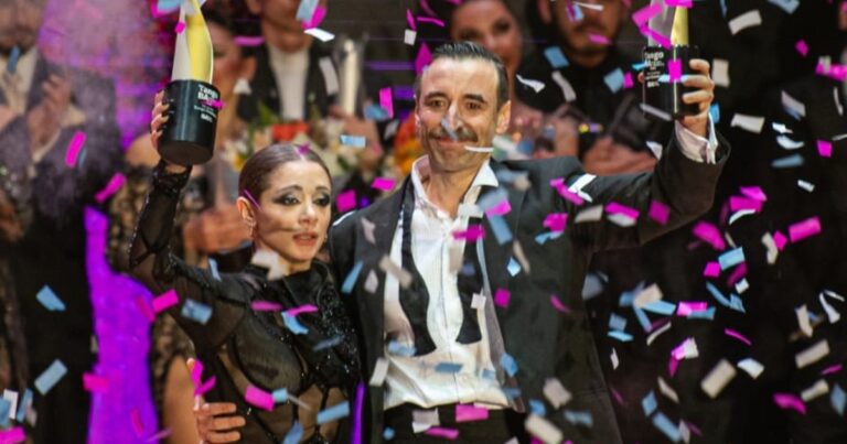 Insólito: un bailarín de folklore triunfó en el Campeonato de Tango Escenario