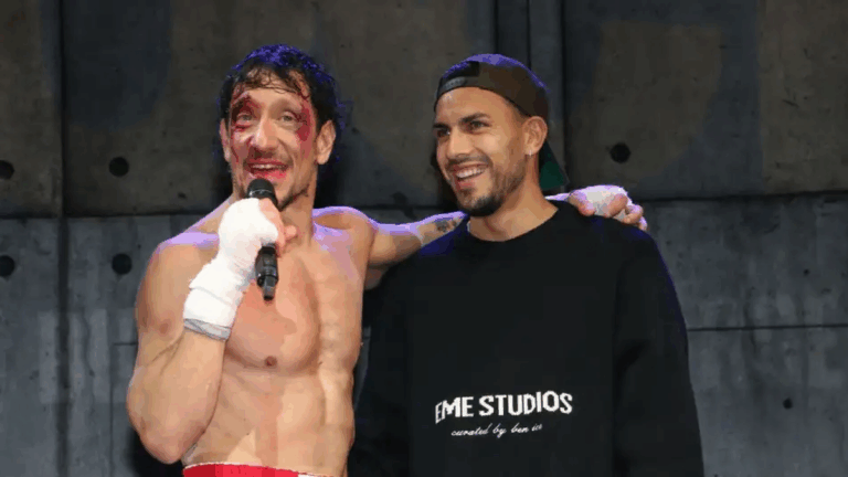 En medio de los rumores con Evangelina Anderson, Leandro Paredes fue a ver «Rocky»: quién lo acompañó