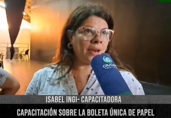 Estudiantes secundarios participaron de una capacitación sobre la Boleta Única de Papel