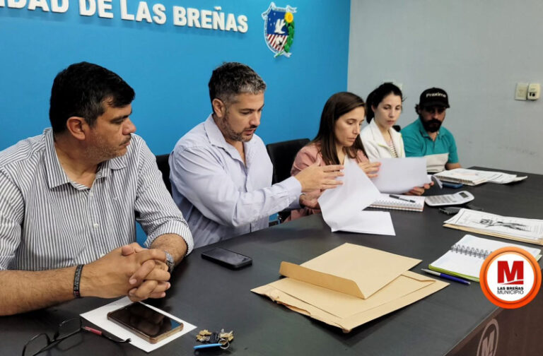 Las Breñas: abrieron los sobres de la adjudicación de obras para pavimentar calle España