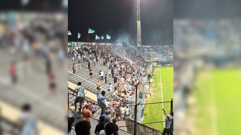 Identificaron al policía que arrojó el gas lacrimógeno a la tribuna del Lobo y provocó un caos