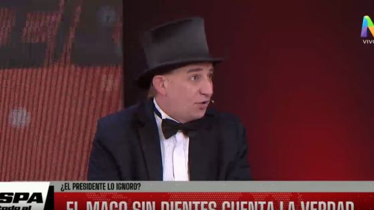 Exclusivo de ‘ISPA’: El Mago sin Dientes reveló que se acercó a la Casa Rosada para llevarle la «información» que recibe de la calle a Javie