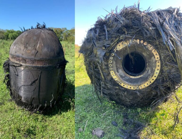 Misterio en Puerto Tirol: vecinos sorprendidos por la caída de un objeto metálico del cielo