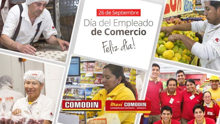 Supermercados Comodín saluda a todos los empleados de comercio en su día