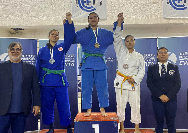 El judo chaqueño en la cima: Daiana Vargas, campeona nacional en los Juegos Evita 2025
