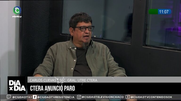 Docentes chaqueños adhieren al paro nacional: Nos sacaron la única herramienta que teníamos para actualizar los salarios