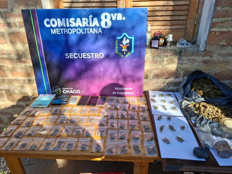 Tras allanamientos, desbaratan vivero cannábico y bunker: secuestraron más de un kilo de marihuana