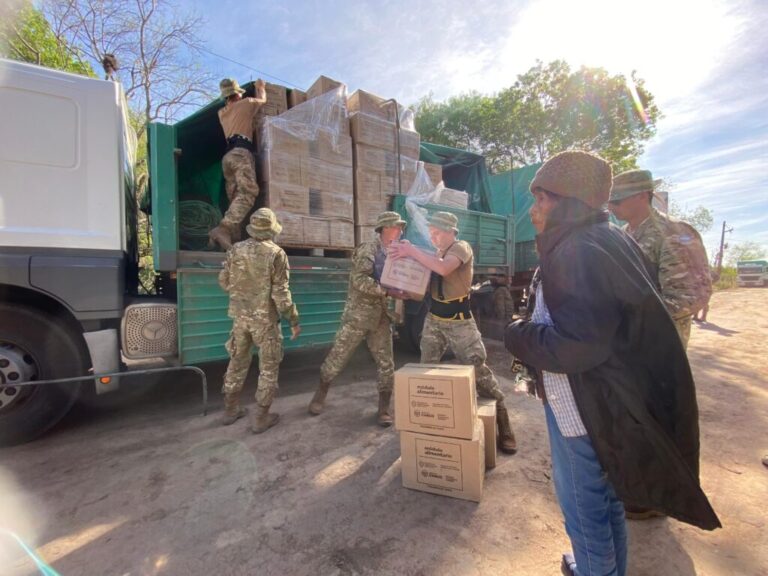 El operativo de ayuda a El Impenetrable llegó a 48 parajes y localidades