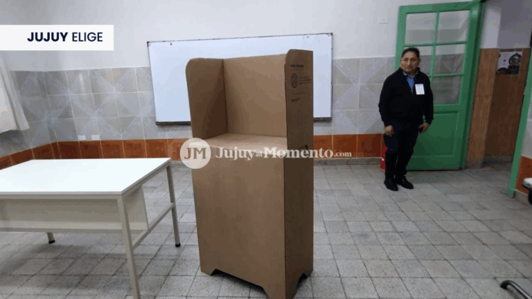 Mesas accesibles para la votación de personas con discapacidad en Jujuy
