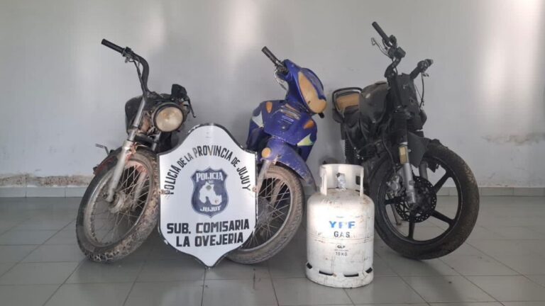 Recuperaron tres motocicletas con pedido de secuestro por robo