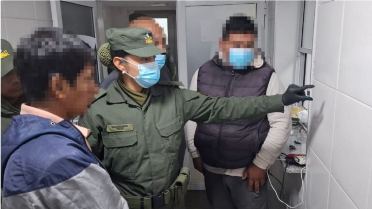 Capsuleros salieron de Jujuy con más de 2 kilos de cocaína en sus organismos