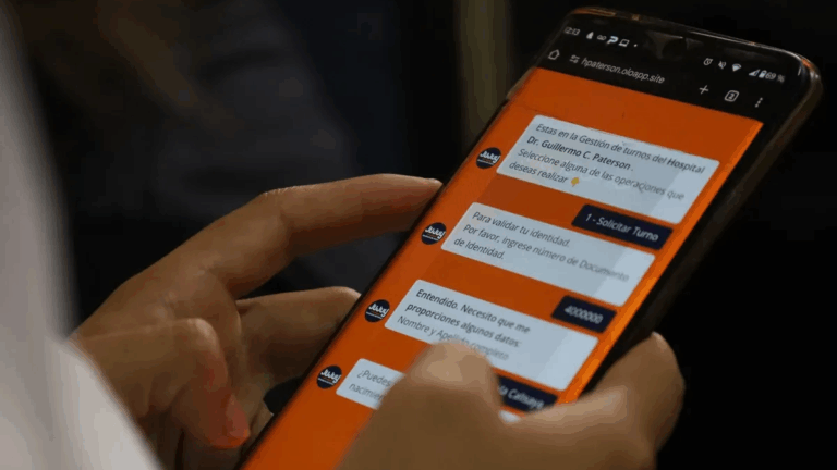 El Hospital de Monterrico se suma a los turnos por WhatsApp