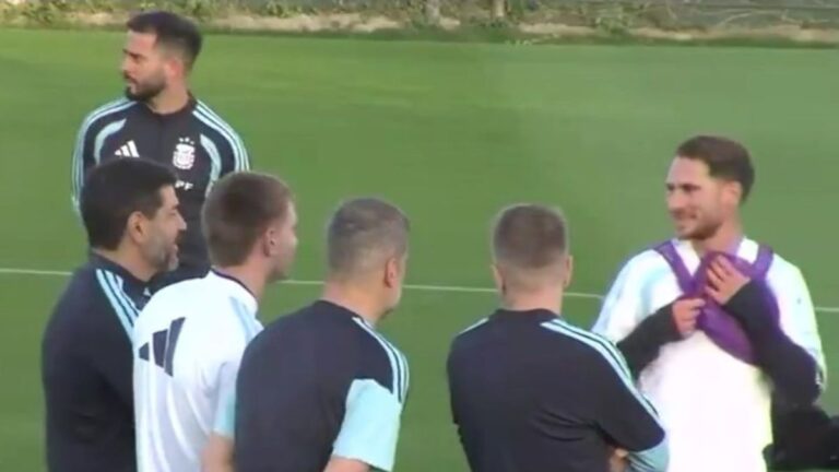 La inesperada visita que recibió la Selección Argentina en Alicante