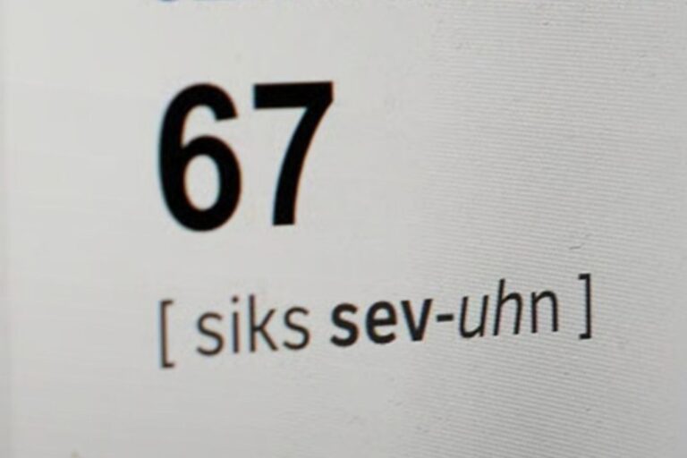 6-7: nadie sabe cuál es el significado exacto de la palabra del año en inglés, elegida por una plataforma estadounidense