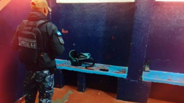 Abandonó una mochila con marihuana y escapó en dirección a Bolivia