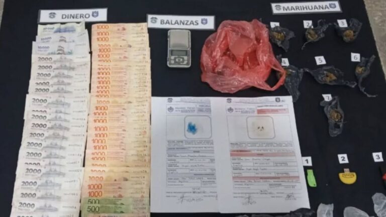 La detención de un dealer, llevó a desarticular un búnker de drogas en Monterrico
