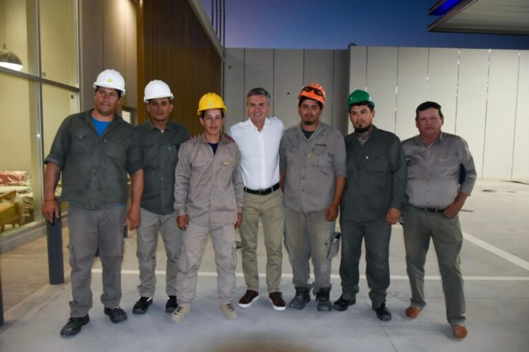 Avanza a buen ritmo la construcción de la YPF Full que potencia el crecimiento de Santa Sylvina