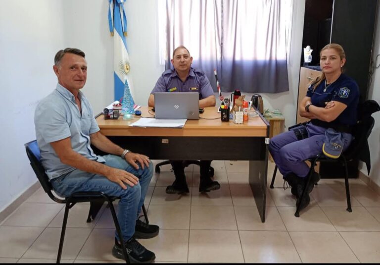 Margarita Belén: justicia de paz y policía articulan acciones para las fiestas