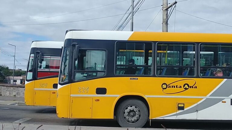 Los colectivos en la ciudad volverán a circular a las 17:00