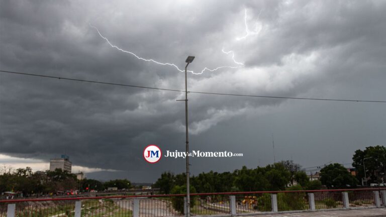 Último finde del año con alertas por tormentas en Jujuy