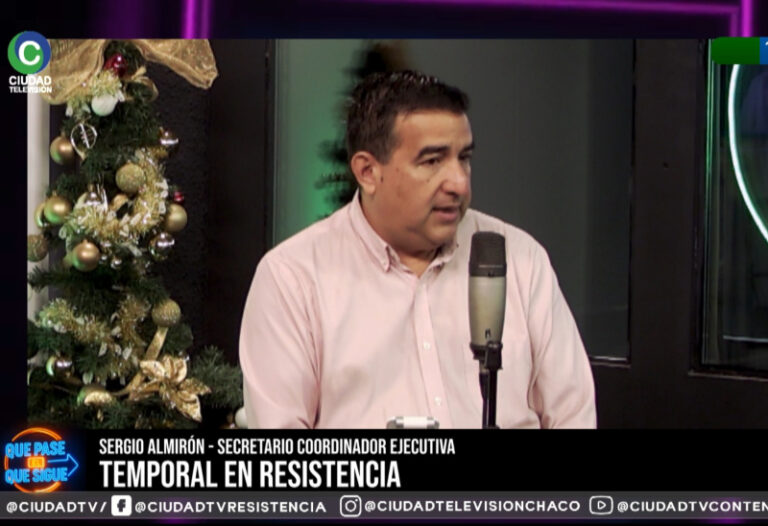 Lluvias en Resistencia:Hacemos un trabajo mancomunado, atendiendo lo que podamos dentro de este fenómeno extraordinario