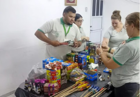 Fiestas Seguras: intensos controles para evitar la venta de pirotecnia de estruendo