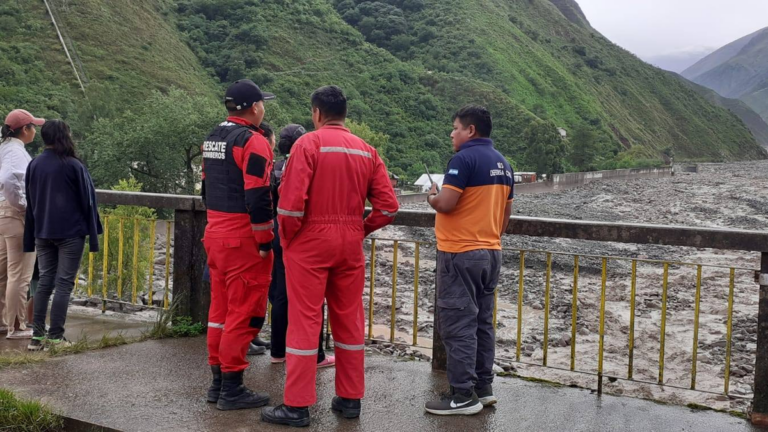 Intensas lluvias, crecida del Río Grande y operativos de rescate
