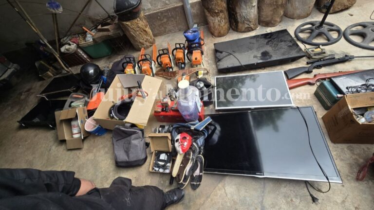 Impactante botín: el arresto por el crimen del sereno destapó una red de robos en Palma Sola