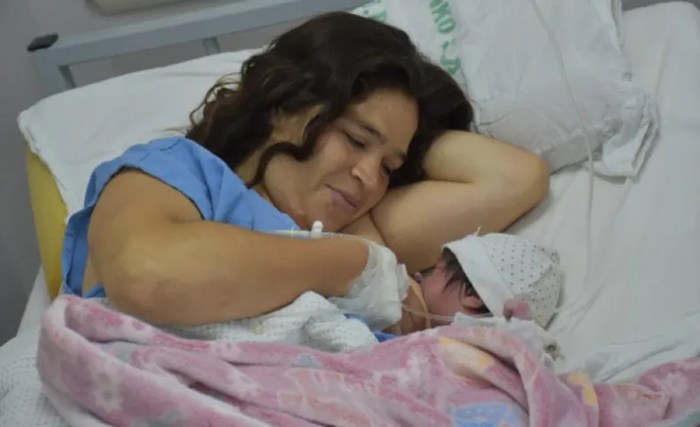 En Corrientes, Denisse se convirtió en la primera bebé del 2026