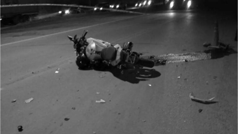 Motociclista derrapó, chocó y murió en un tramo de la Ruta provincial Nº 1