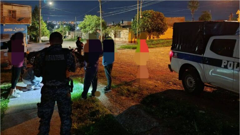 Detuvieron a una mujer vendiendo cocaína en el barrio Tupac Amaru