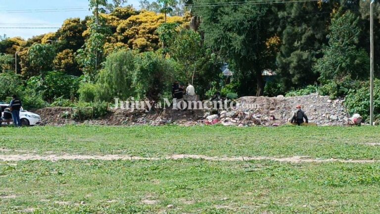 Encontraron un cadáver en el «canal de la muerte» de Perico
