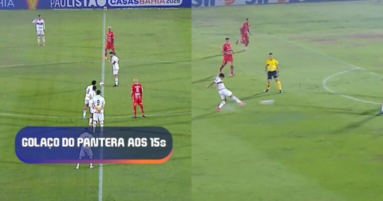 Video: el golazo en 15 segundos de un argentino en el Campeonato Paulista