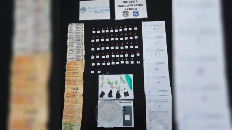 Cayeron dos mujeres por narcomenudeo en Perico: desbarataron una boca de expendio