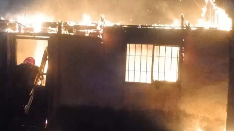 Detuvieron a un hombre intensamente buscado por incendiar la vivienda de su expareja