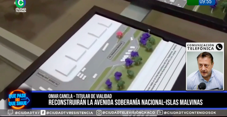 Reconstrucción de la avenida Soberanía Nacional-Islas Malvinas: La principal misión es ordenar el tránsito