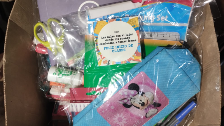 Colecta de útiles escolares para un comedor de Palpalá