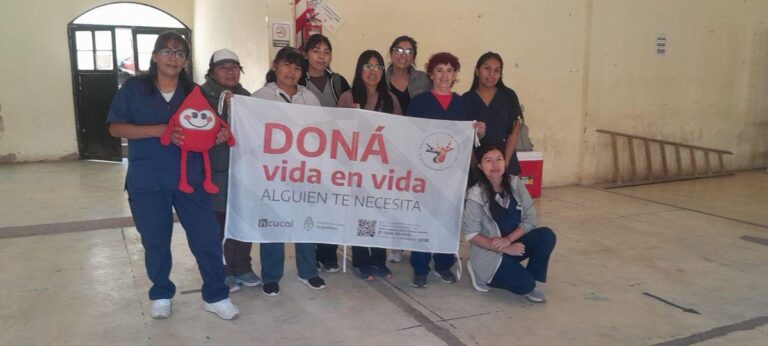 Gran respuesta en Humahuaca: más de 70 donantes voluntarios participaron de la colecta de sangre